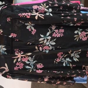 Torrid Long Floral Duster